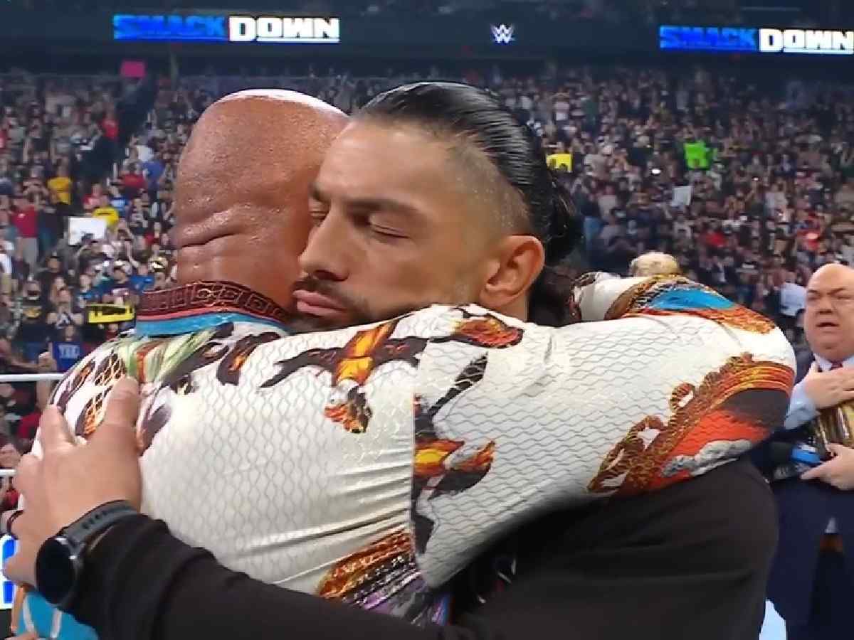 The Rock and Roman Reigns