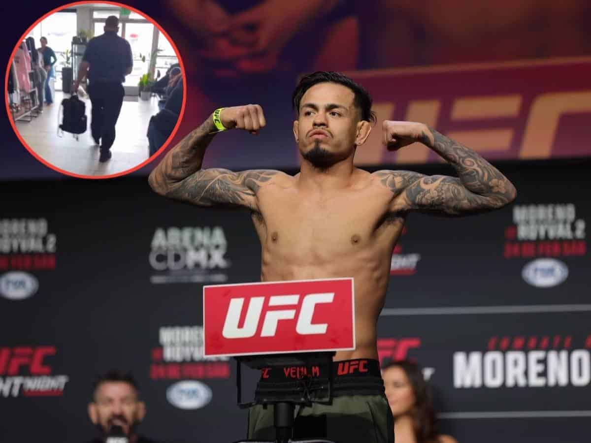 WATCH: UFC contender Brandon Royval’s cafe visit gets interrupted by random drug-testing