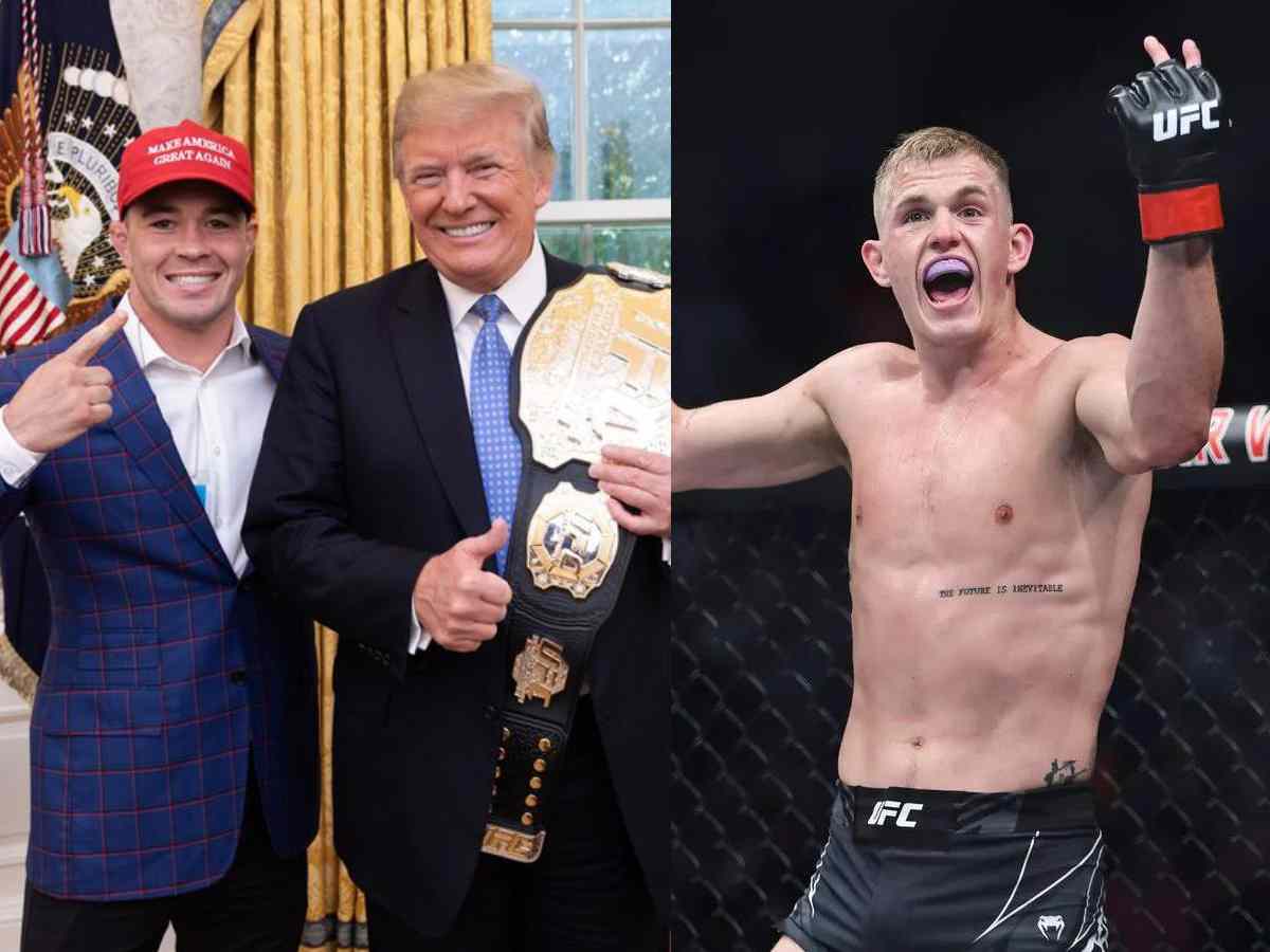 Ian Garry wants to humiliate Colby Covington infront of Donald Trump