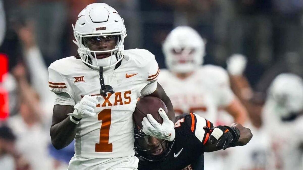 "Draft stock just went through the roof" - Xavier Worthy smashing the 40-yard record with 4.21 seconds dash triggers WILD reactions on social media