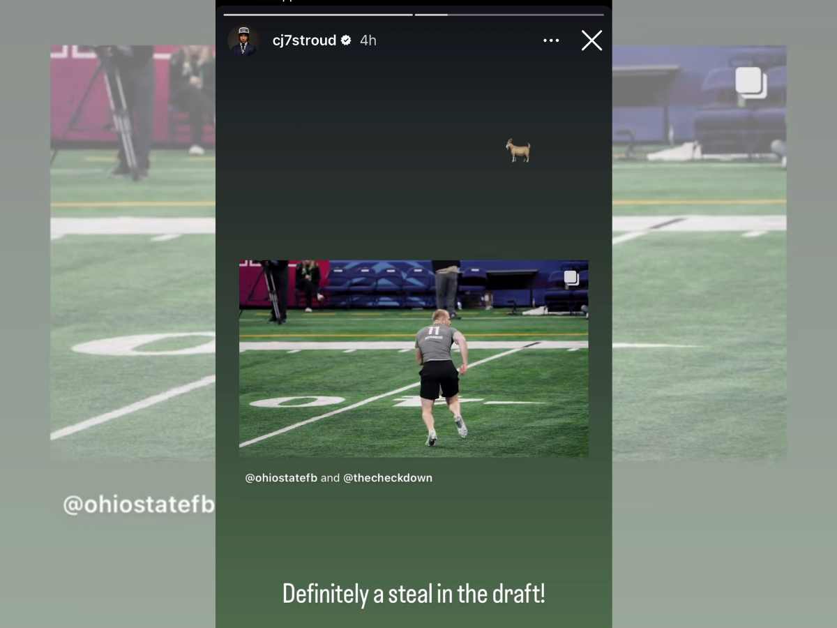 Texans QB CJ Stroud rallies behind ex-Ohio State teammate Tommy Eichenberg ahead of the 2024 NFL Draft