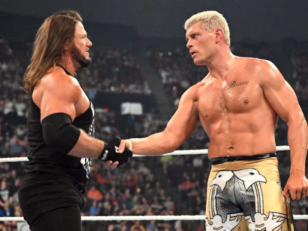 AJ Styles and Cody Rhodes