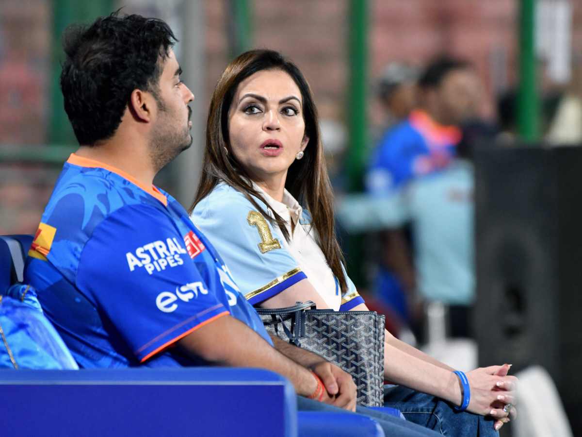 Akash Ambani and Nita Ambani