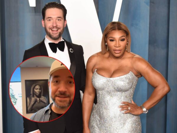 Alexis Ohanian and Serena Williams