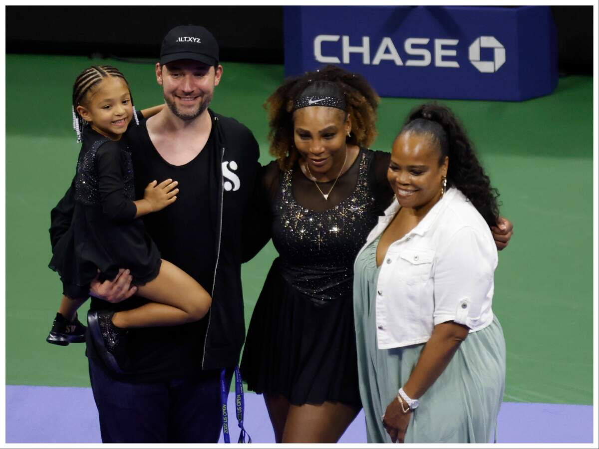 Alexis Ohanian and Serena Williams