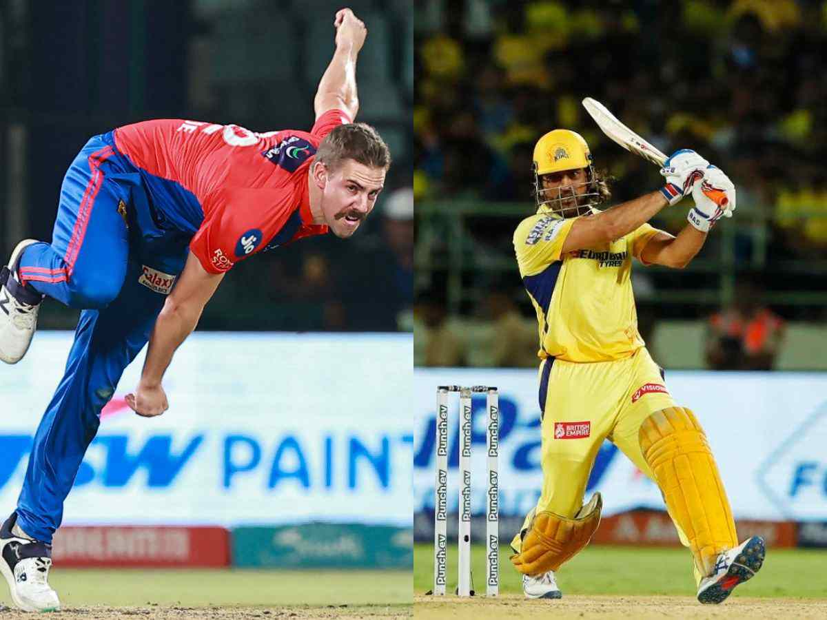 “He didn’t look like he could bat to be honest,” Anrich Nortje’s words come back to HAUNT him after MS Dhoni hits him for 20 runs