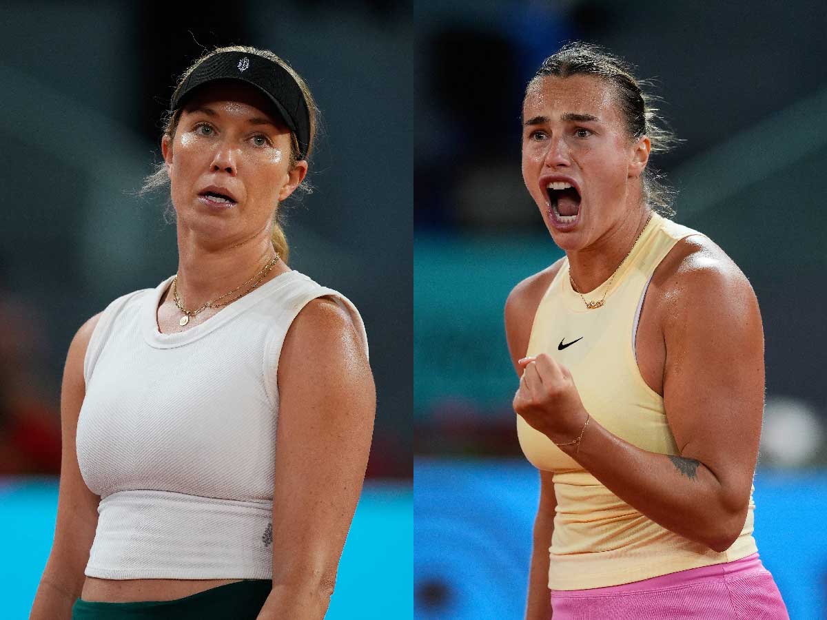 Aryna Sabalenka hails the fans at the stadium as she snaps Danielle Collins’ 15-match streak to enter pre-quarterfinals at Madrid Open