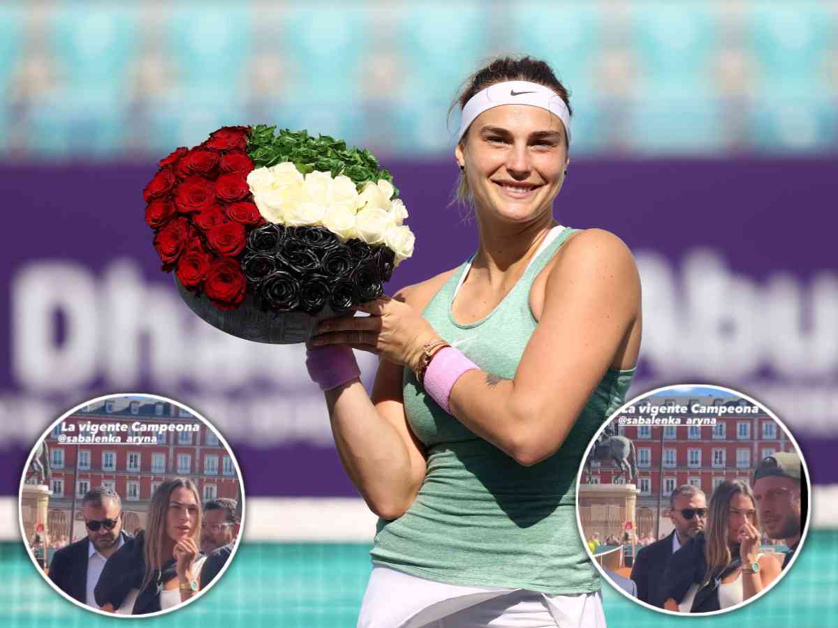 WATCH: Aryna Sabalenka spotted with rumored boyfriend Georgios ...