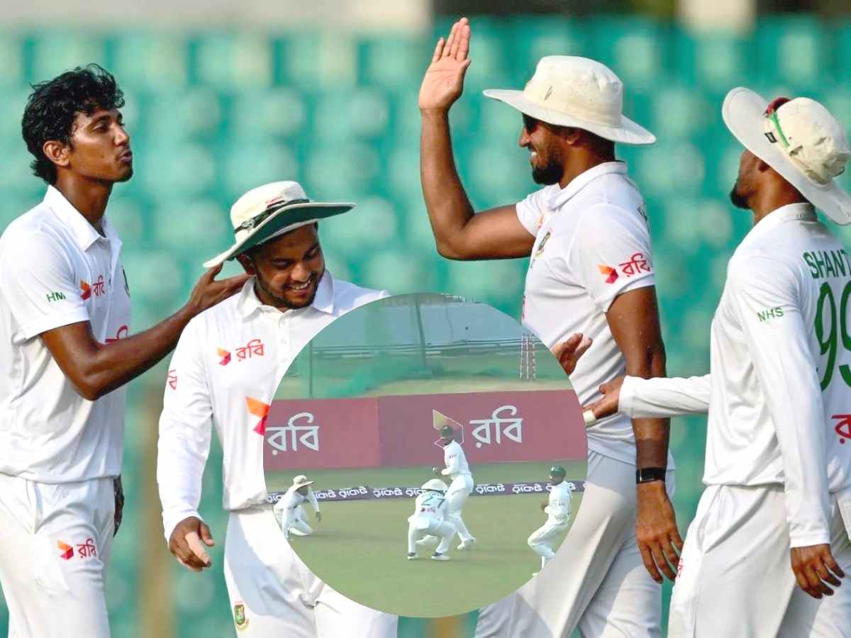 WATCH: “Lagaan ki yaad aa aa gyi”- Fans can’t stop laughing as five Bangladeshi fielders run after the ball to prevent boundary