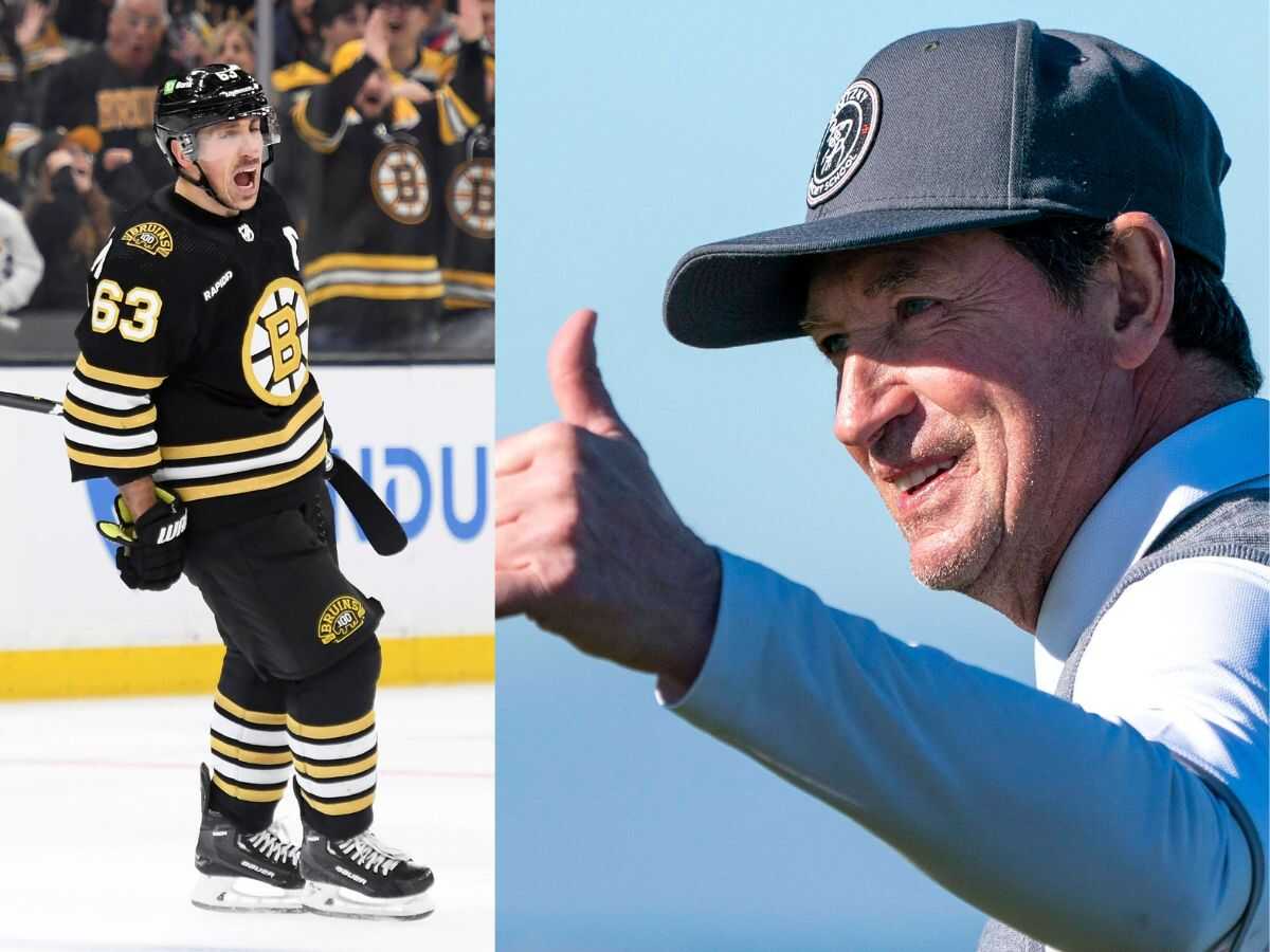 Brad Marchand and Wayne Gretzky [Image Credit: Imago]