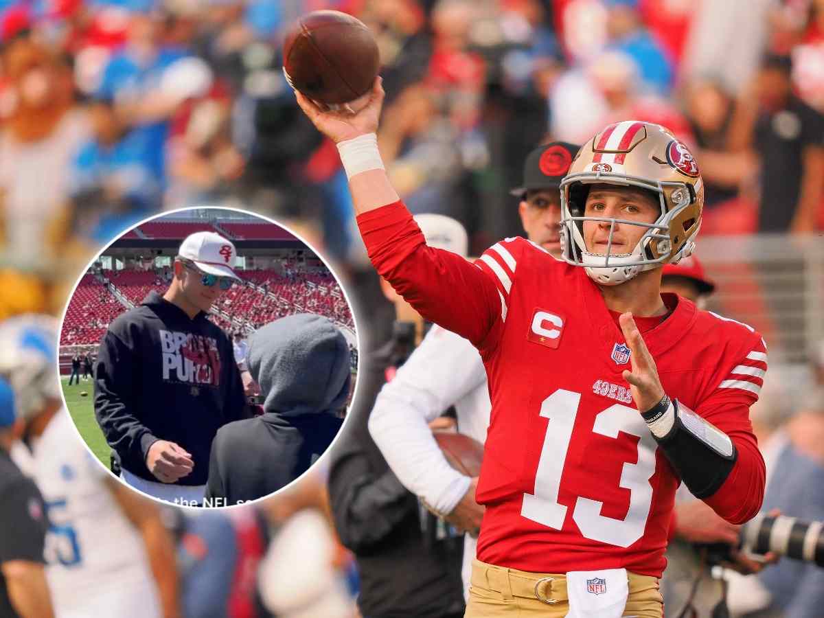 WATCH: Young kid bizarrely asks 49ers QB Brock Purdy, who lost Super Bowl to Patrick Mahomes in OT, whether the NFL is scripted