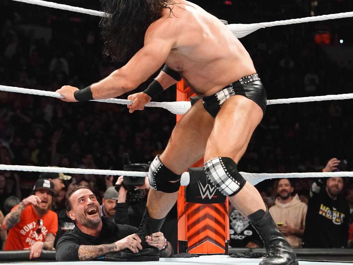 CM Punk and Drew McIntyre