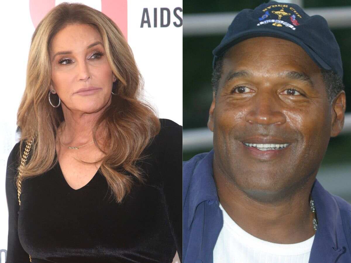 Caitlyn Jenner and O.J. Simpson 