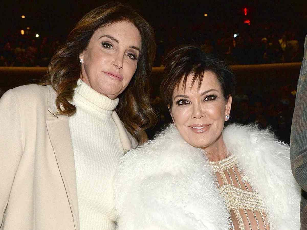 Caitlyn Jenner with former wife, Kris Jenner