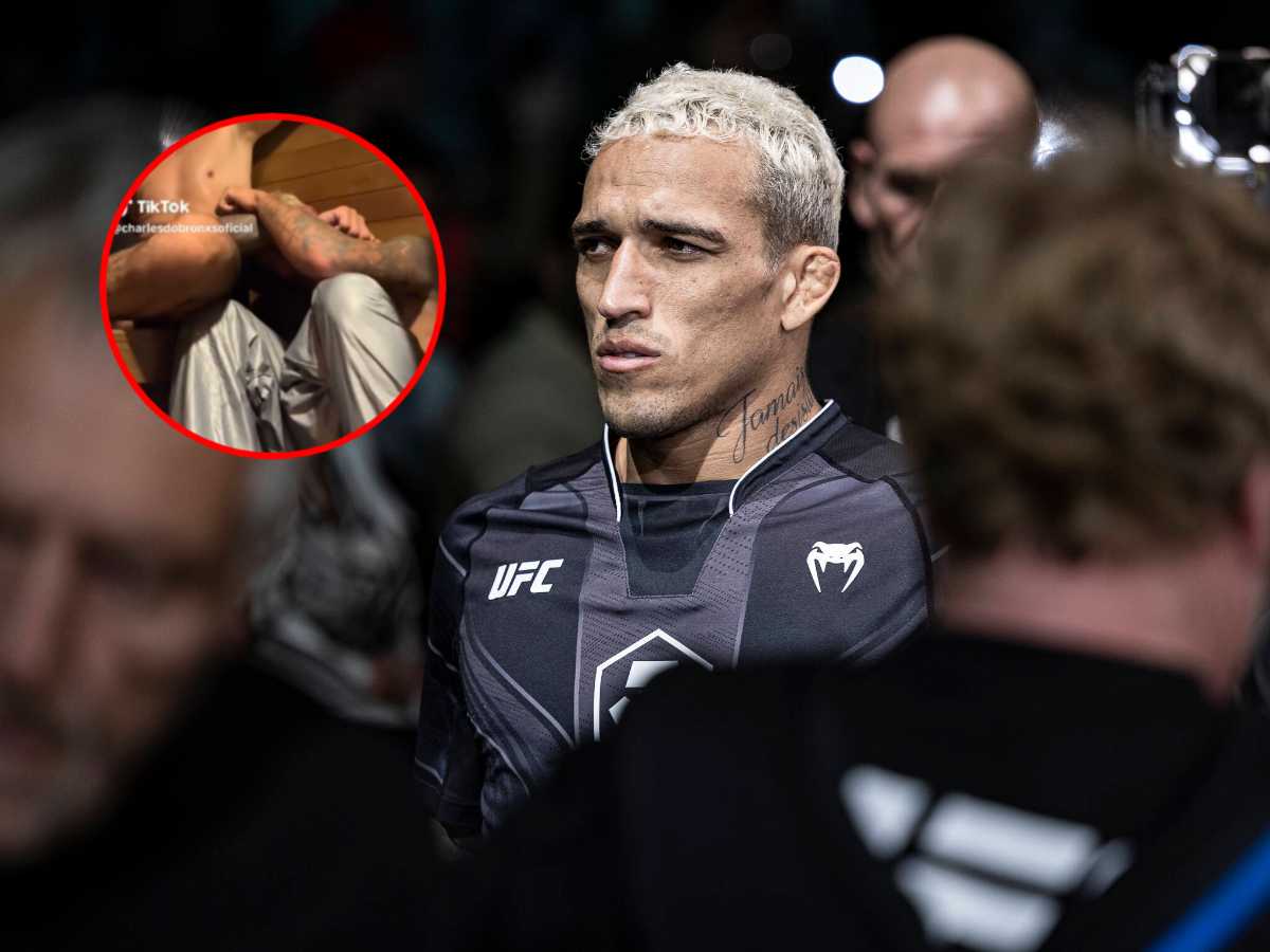 WATCH: “He can’t kill himself every time” – Video of Charles Oliveira suffering to cut down to 155-lbs has fans worried