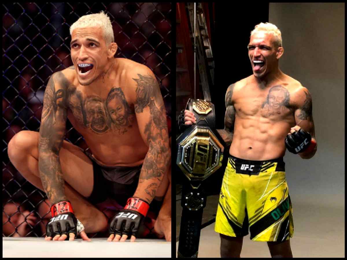 “Betting my life savings on Charles” – UFC 300 star Charles Oliveira makes fans go nuts by announcing return of ‘blonde’ hairstyle