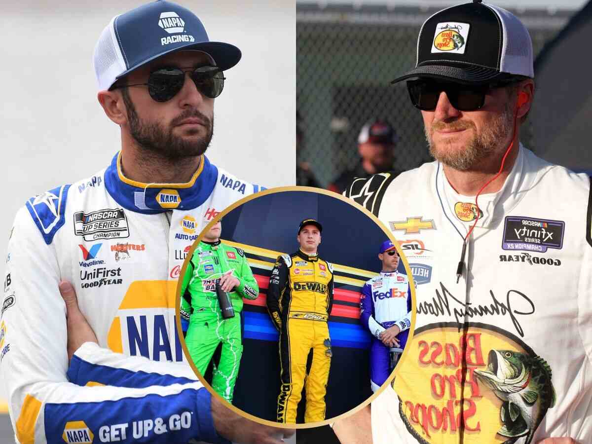 WATCH: Joe Gibbs Racing drivers hilariously chooses the best racer among Chase Elliott and Dale Earnhardt Jr.  