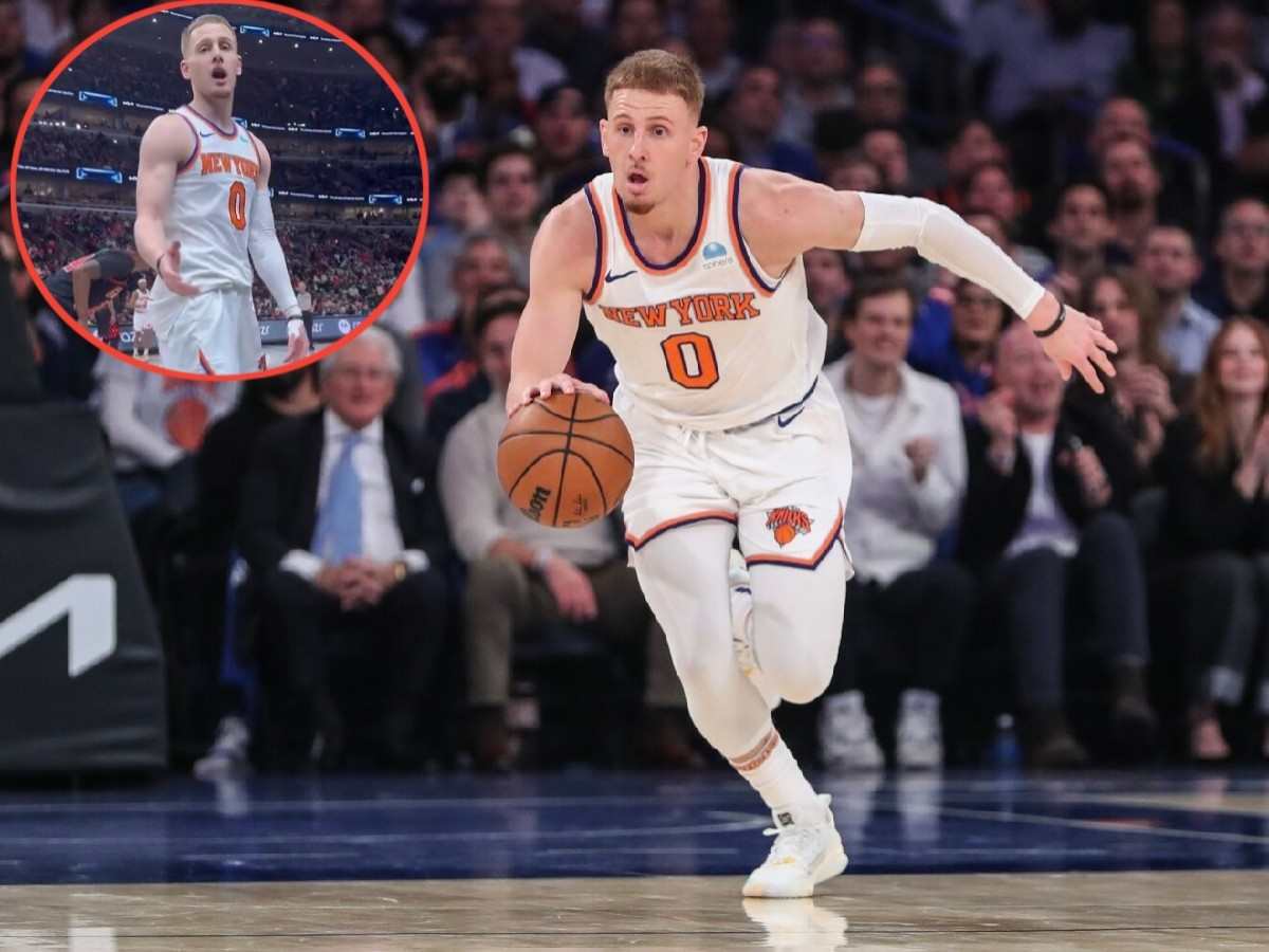 WATCH: “Shut the f**k up!” – NBA fan yelling ‘tuck in your shirt’ pisses off Knicks’ star Donte Divincenzo