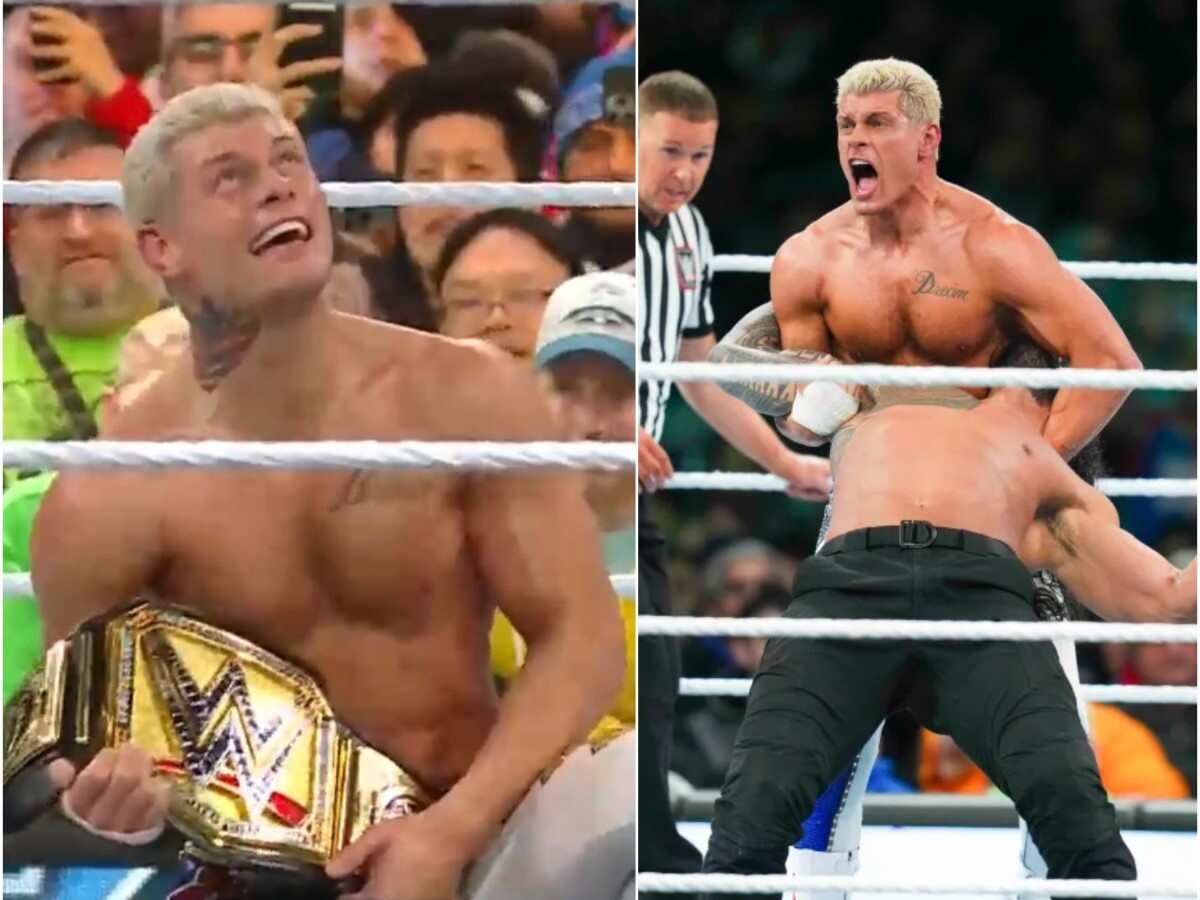 “How do you ever top this?”- Fans erupt in joy as Cody Rhodes finally ‘finishes his story’ and dethrones Roman Reigns after 1316 days for the Undisputed WWE Universal Championship