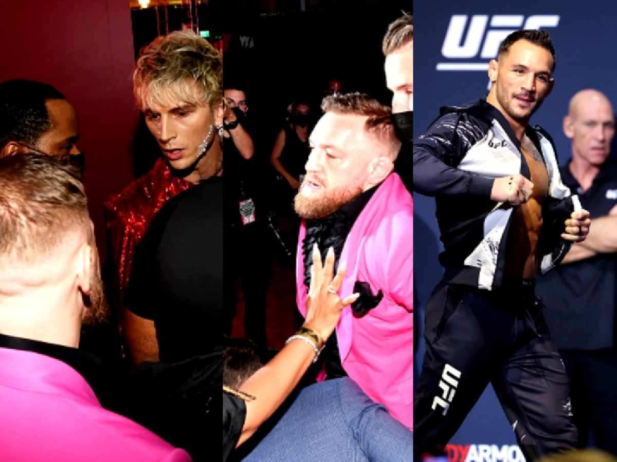 Machine Gun Kelly teams up with Conor McGregor’s rival years after VMAs fight