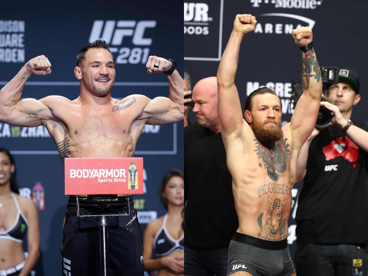 Michael Chandler and Conor McGregor