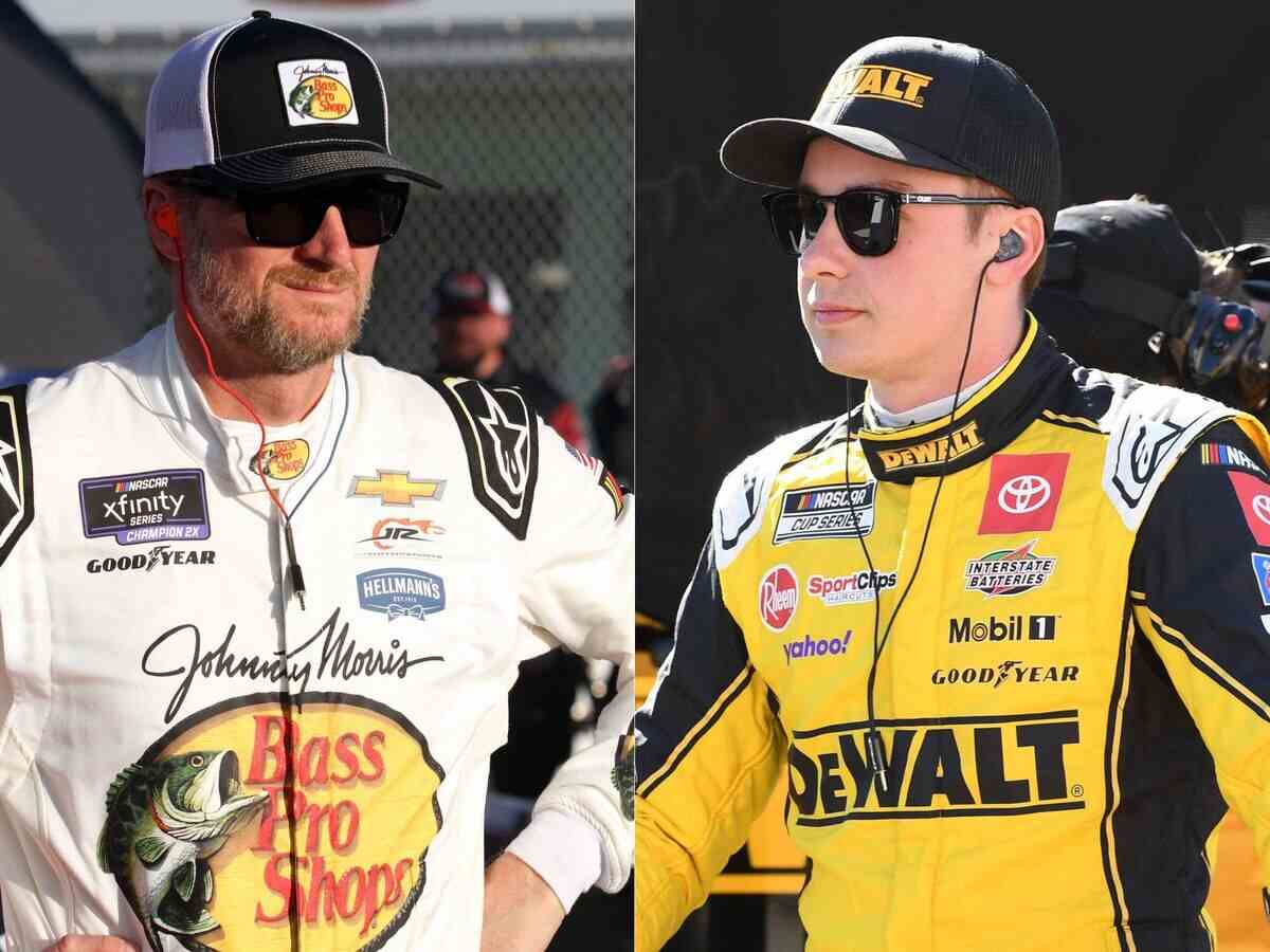 Dale Earnhardt Jr. acts like a “pissed off grumpy old man” and slams NASCAR for social media post congratulating Christopher Bell