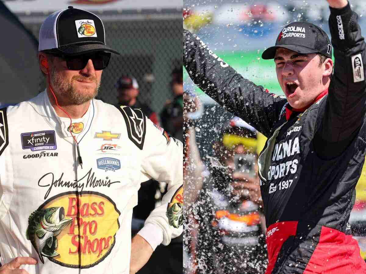 “Holy sh*t what a finish,” Dale Earnhardt Jr. celebrates his driver Sam Mayer’s 0.002s photo finish win at Texas Xfinity race