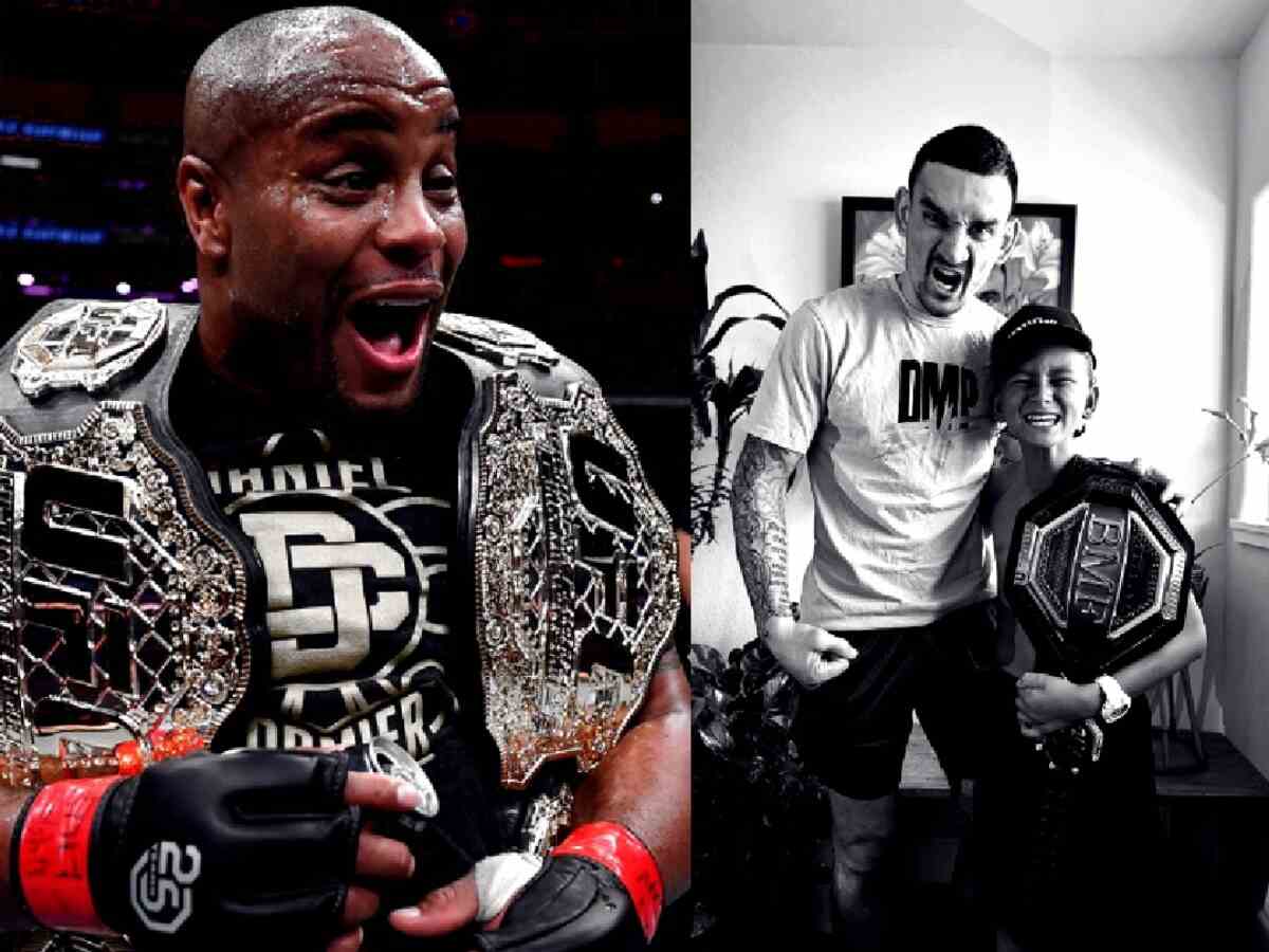 Fans react to funny interaction between Daniel Cormier and Max Holloway