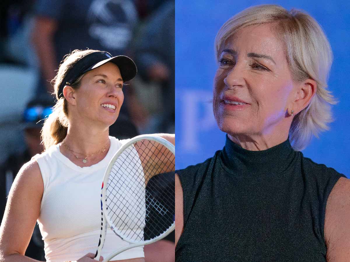 “She might as well run for President!”- Danielle Collins secures her victory in Charleston and all over the internet as Chris Evert and fans laud her eloquent speeches