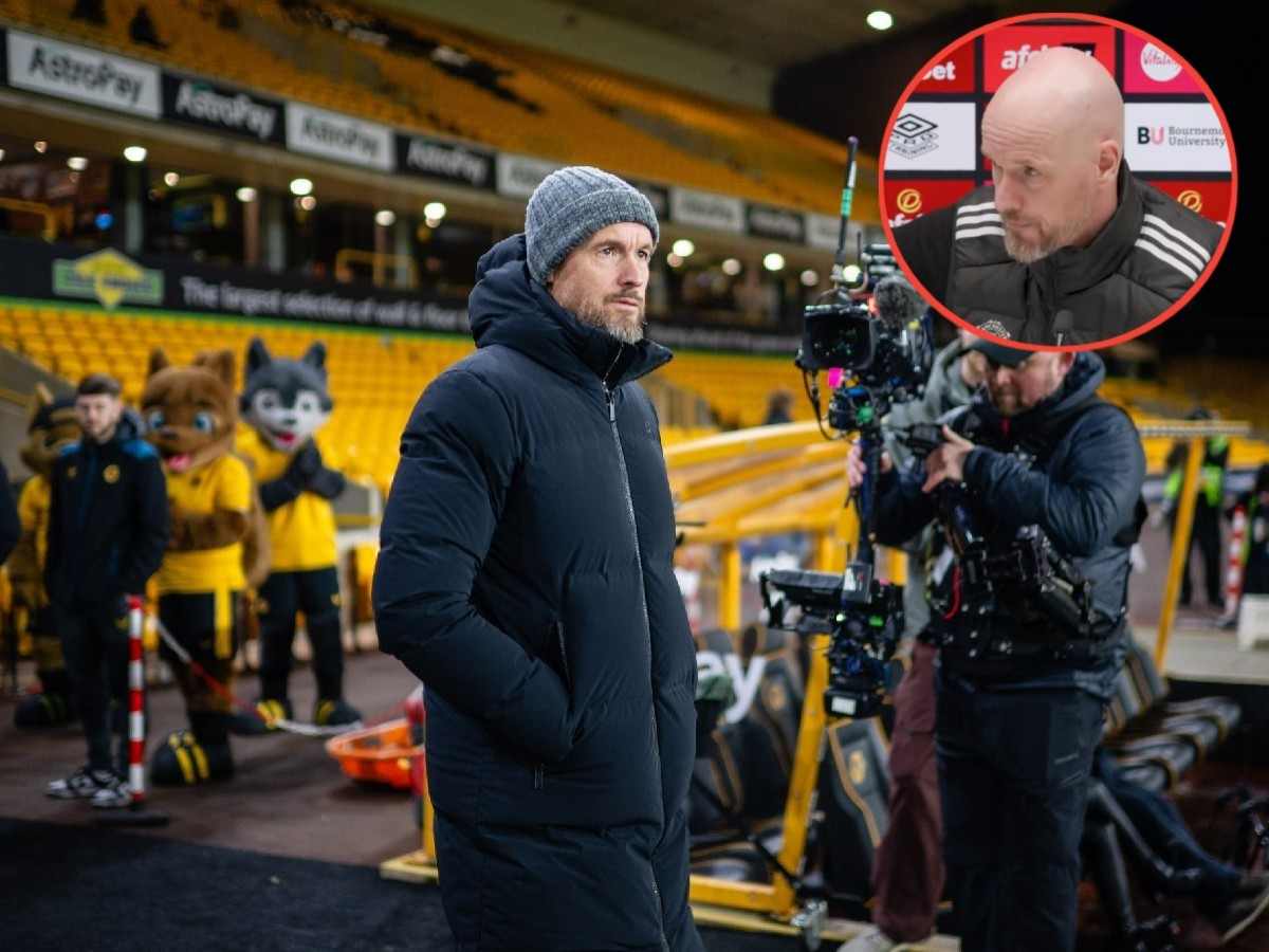 WATCH: Erik ten Hag, with a pale face, walks out of press conference when quizzed about United’s worst finish in Premier League history