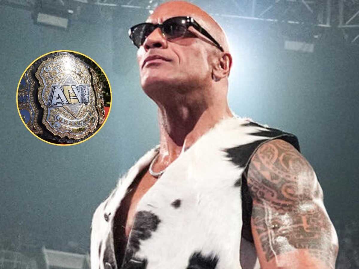 “Please leave me be,” Former AEW World Champion accuses The Rock of copying him after showing love to his ex’s art