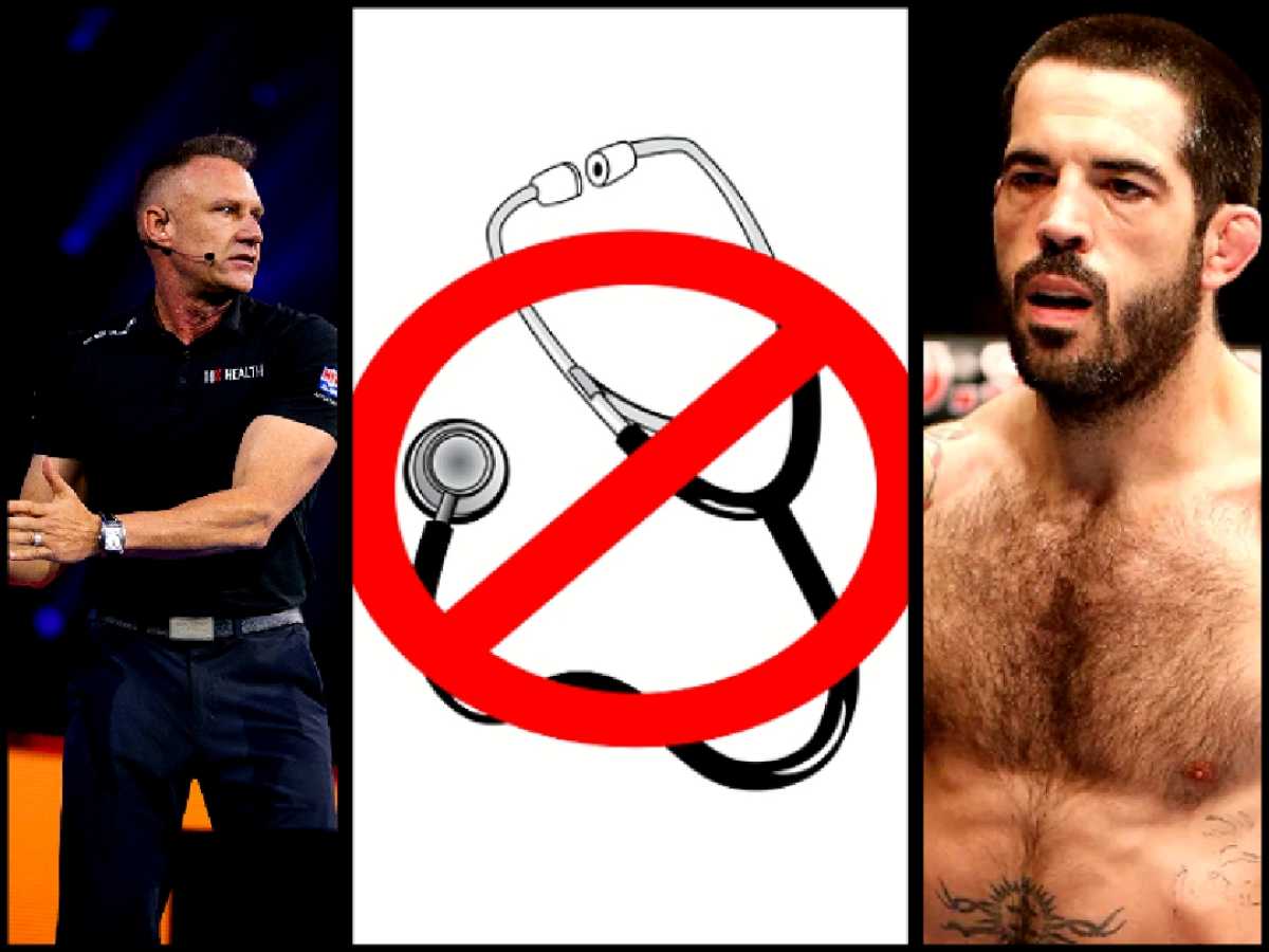 Matt Brown does not have faith in every kind of medical professional