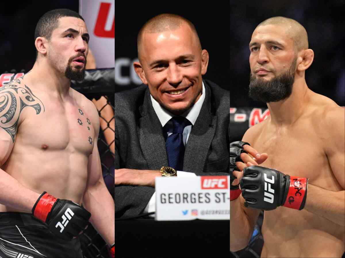 Legendary Georges St-Pierre picks ‘stylistically capable’ Robert Whittaker to upset Khamzat Chimaev