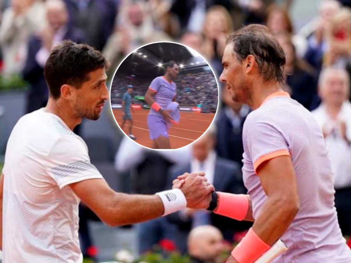 WATCH – “You made my dream come true,” Pedro Cachin lives his dream moment as he receives a souvenir from idol Rafael Nadal in Madrid