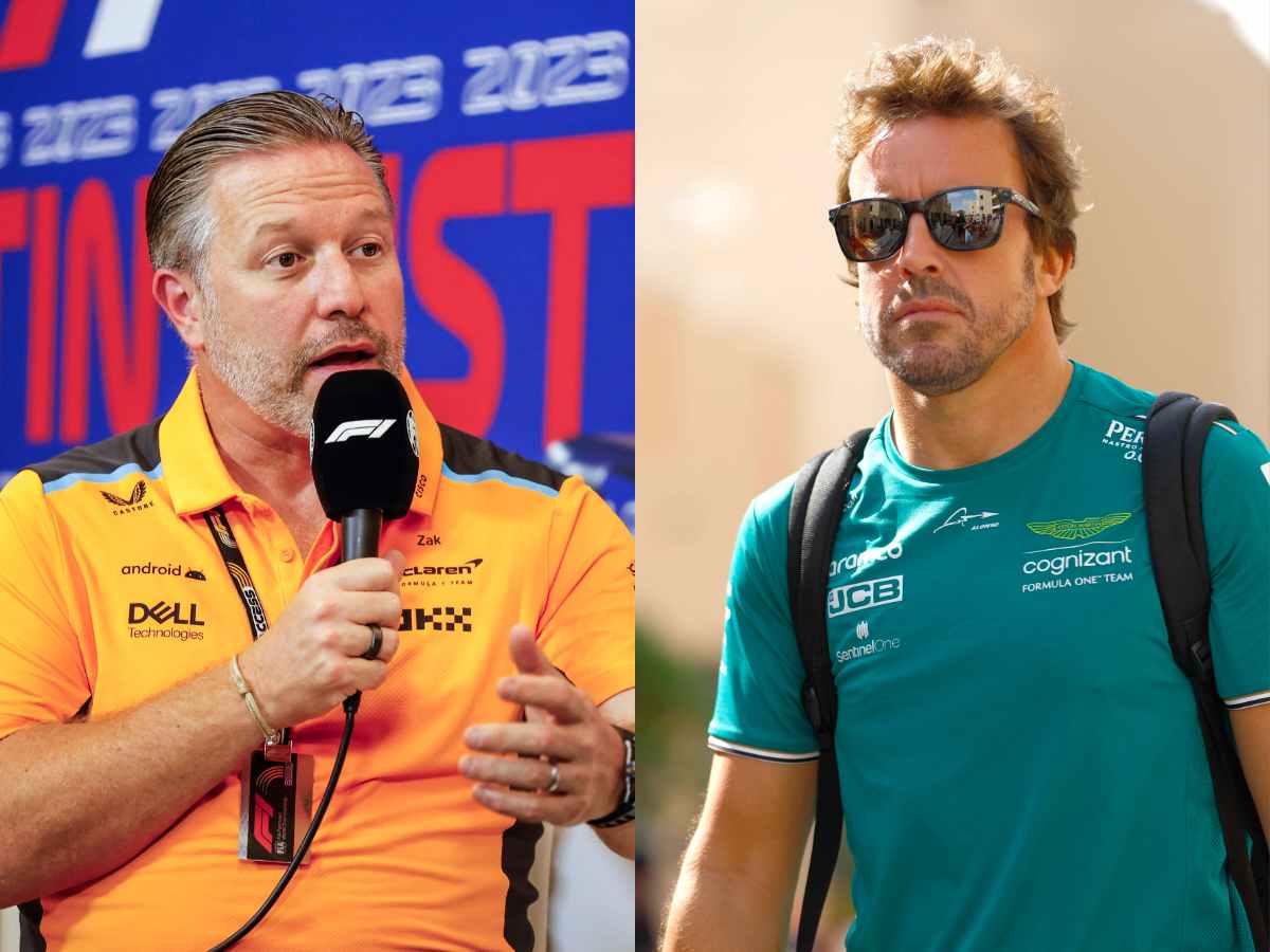 Zak Brown praises Fernando Alonso for ‘not holding back at all’ at Aston Martin