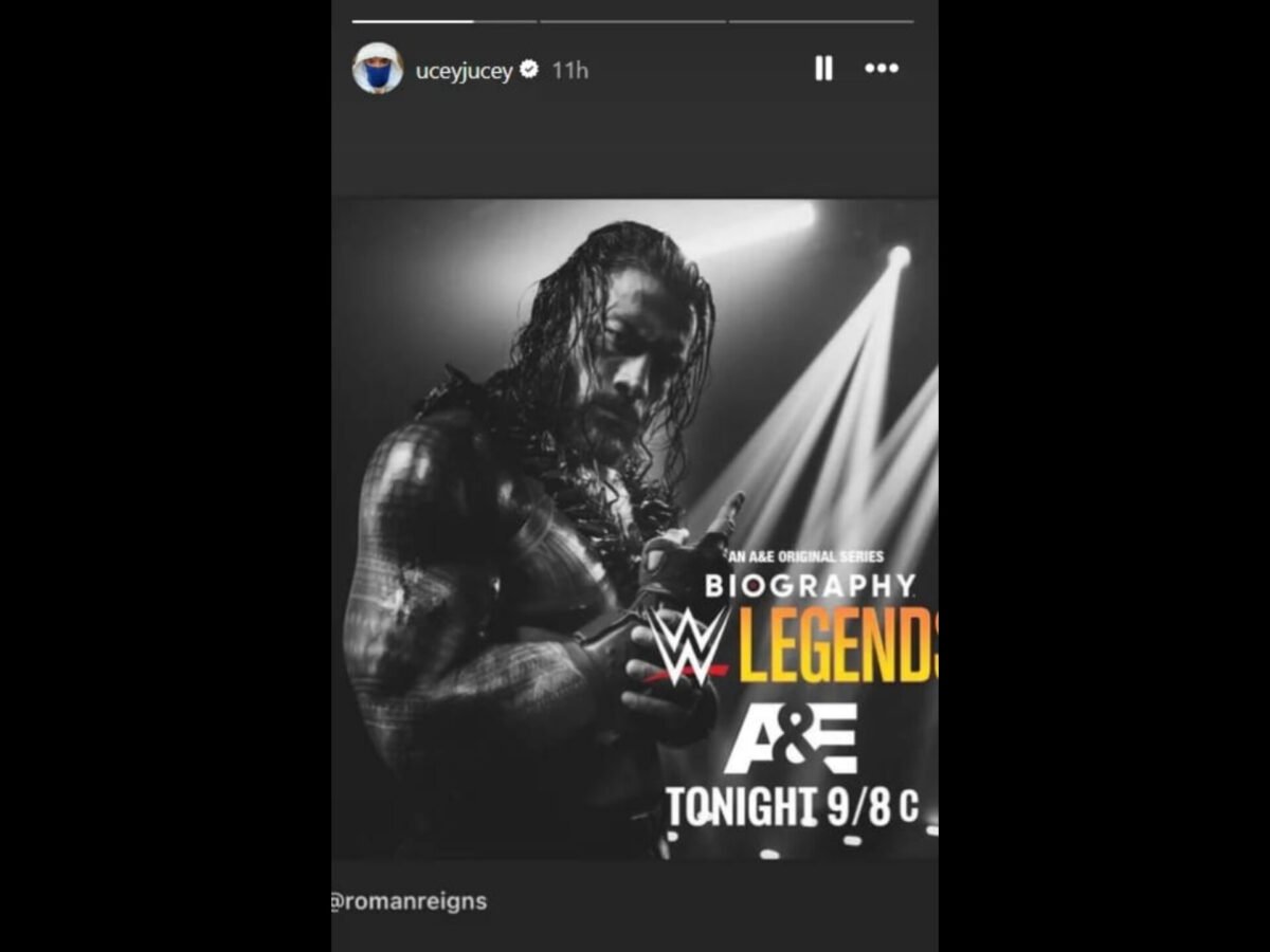 Jey Uso's Instagram story