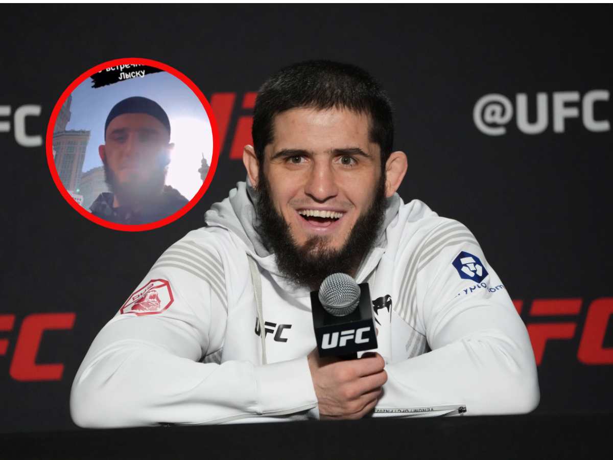 “Took Volk’s soul AND haircut” – MMA world goes wild as lightweight champ Islam Makhachev sports bald look