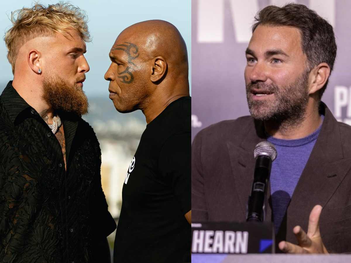 Eddie Hearn doesn’t mince words reacting to ‘disgusting’ Mike Tyson vs. Jake Paul’s fight