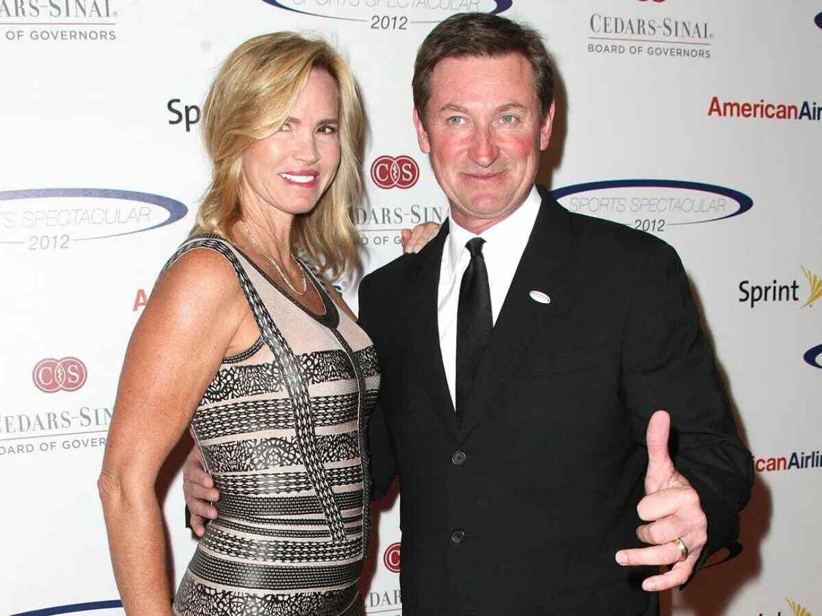 Janet Jones and Wayne Gretzky