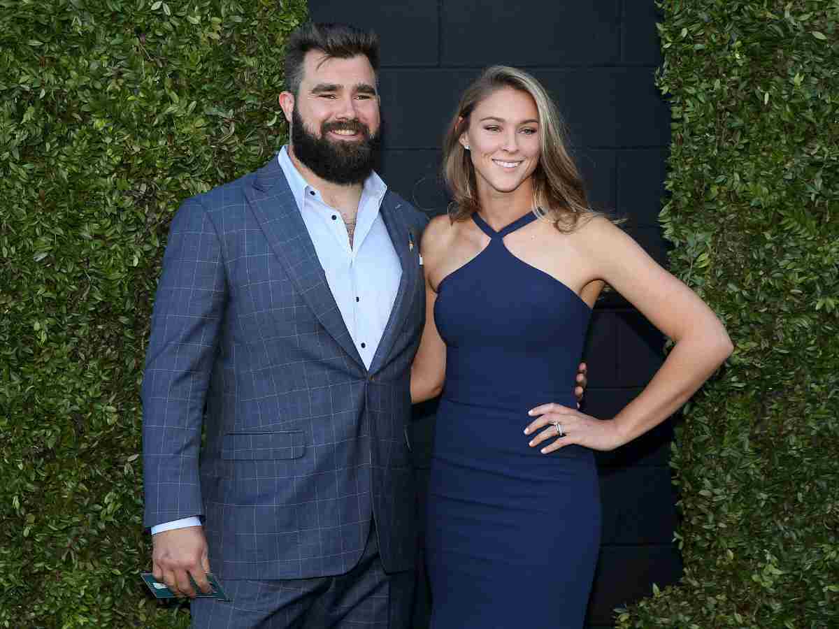 Jason and Kylie Kelce