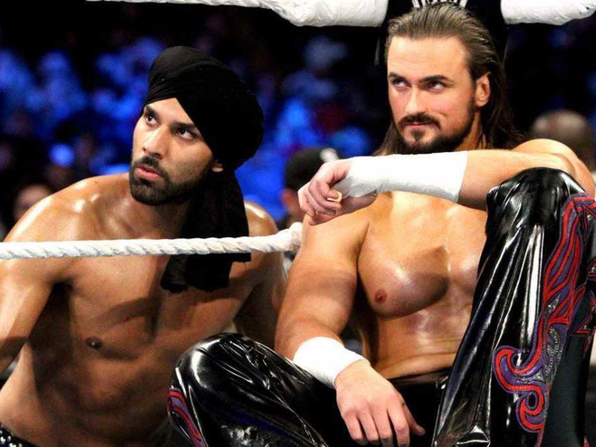 Jinder Mahal and Drew McIntyre