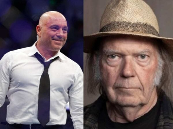 Joe Rogan welcomes Neil Young back on Spotify