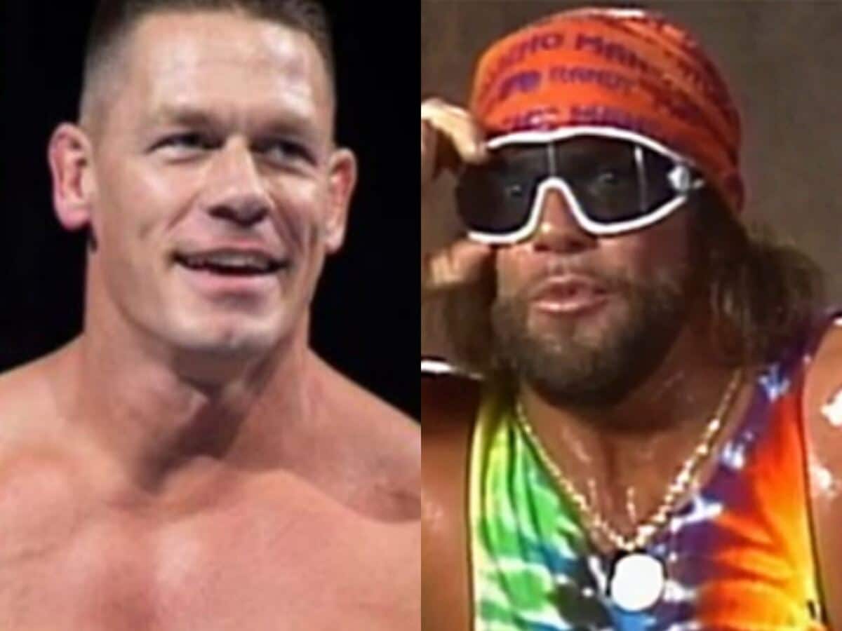 John Cena and Randy Savage