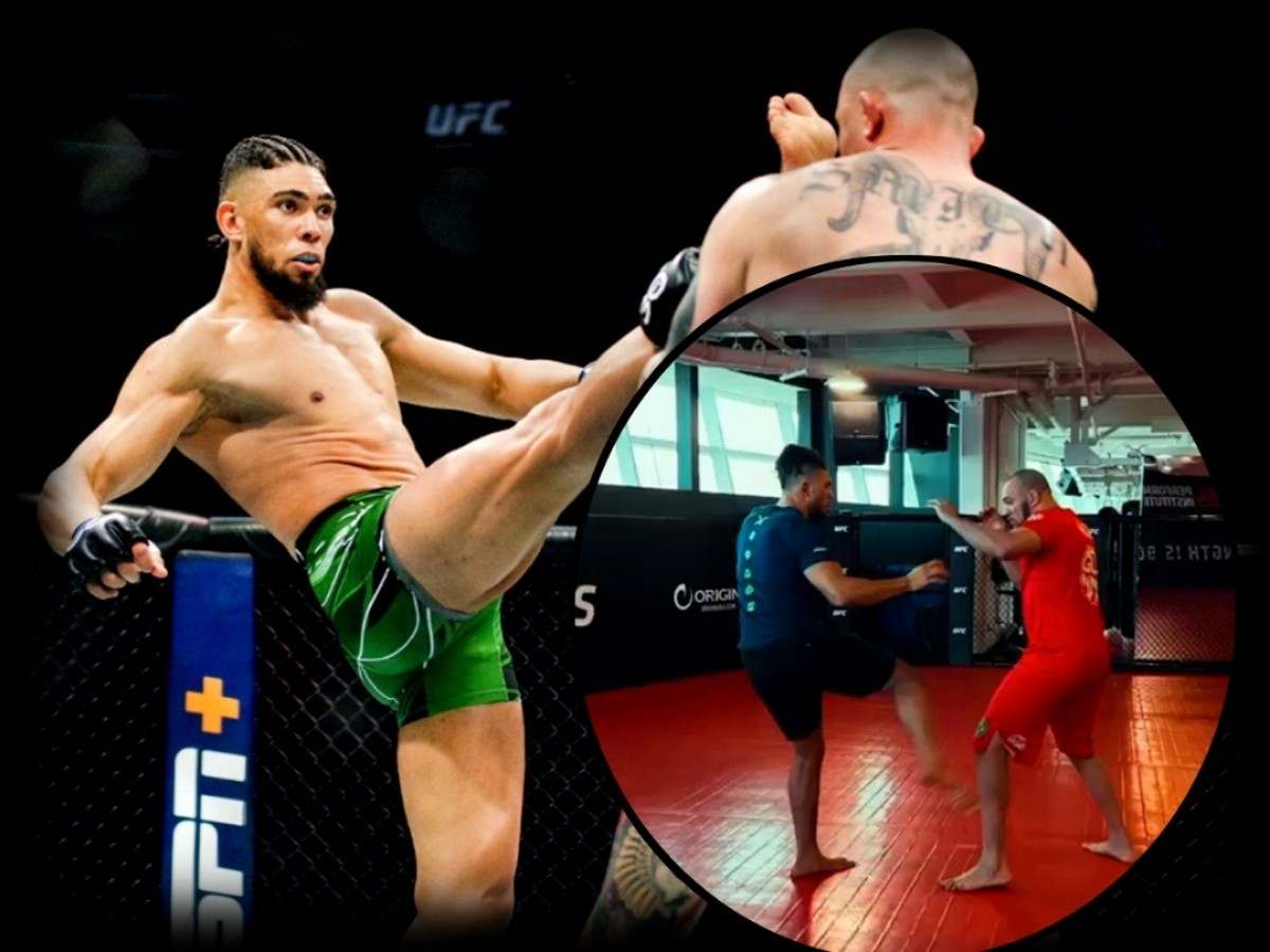 WATCH: Johnny Walker trains brother ahead of UFC debut in heavyweight division