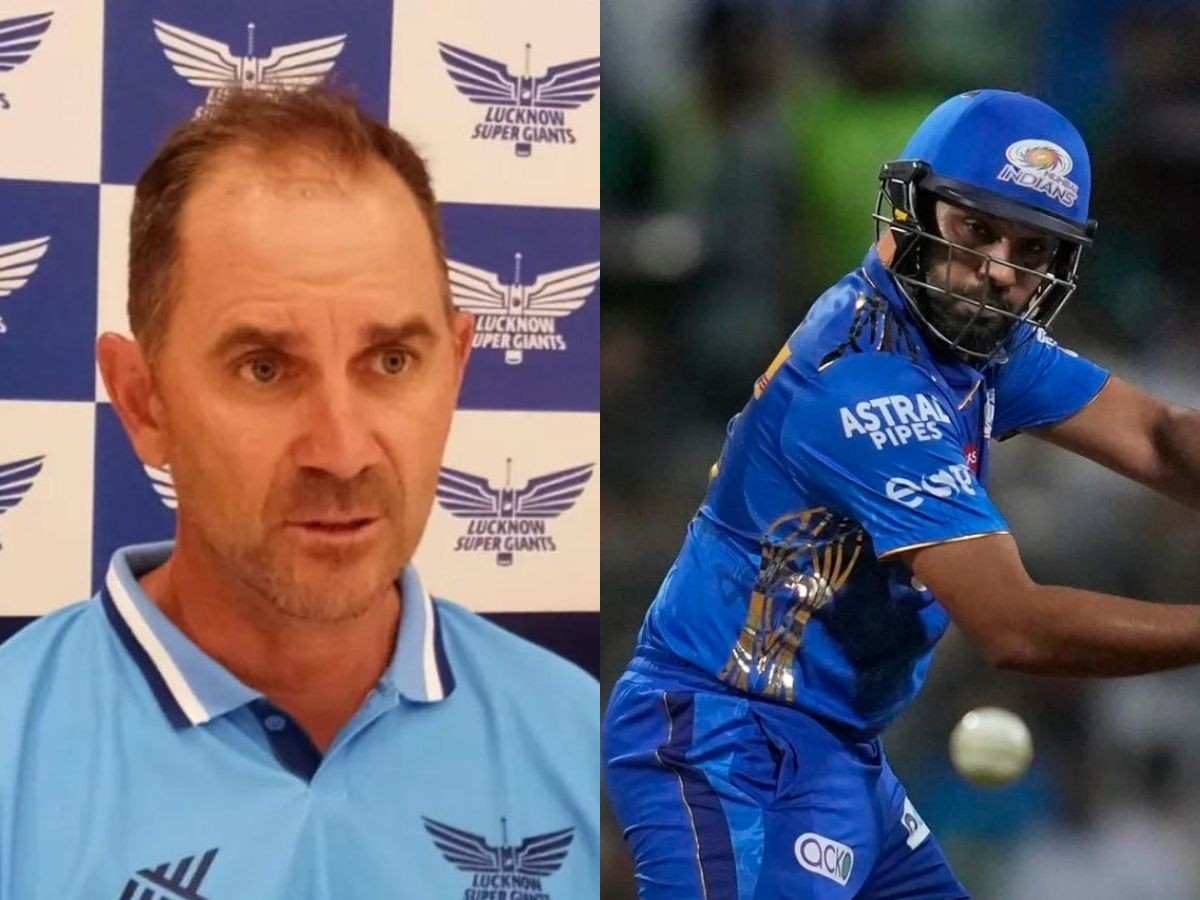 Justin Langer and Rohit Sharma