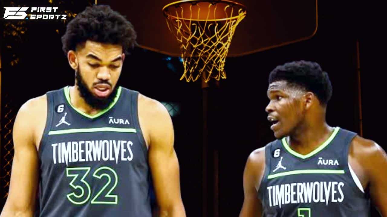 Anthony Edwards asks Karl Anthony-Towns to ‘stop fu**ing fouling’ in hilarious presser after sweeping Suns in playoffs