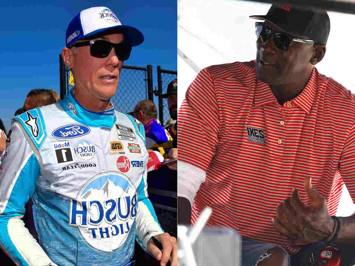 Kevin Harvick claims Michael Jordan at the Talladega victory lane is the “best thing” to happen in 2024 Cup season