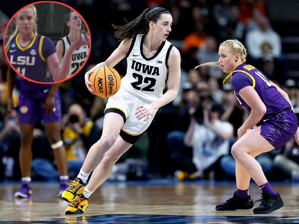 WATCH: “She was getting cooked” – Hailey Van Lith’s reaction to unstoppable Caitlin Clark is going viral as Iowa exacts revenge against LSU