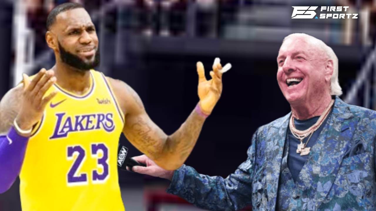 Wrestling legend Ric Flair GOES OFF on ESPN host for calling LeBron James ‘old man’