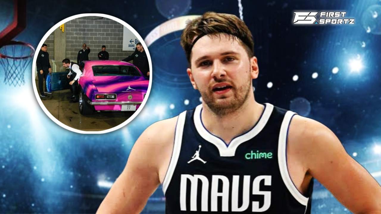 WATCH: Luka Doncic is going VIRAL for his amazing customized car for Clippers vs Mavericks playoffs game